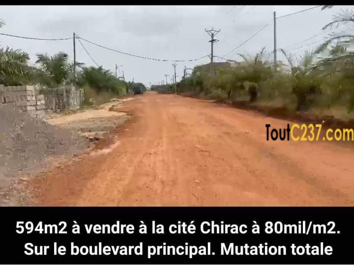 Terrains a vendre à Yassa cité chirac, Douala